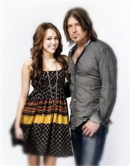 miley and billy ray cyrus
