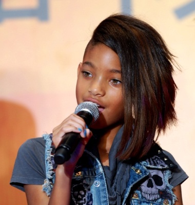 Child actress Willow Smith attends a Japan premiere for the film The Karate Kid in Tokyo, Japan, on August 5, 2010.   UPI/Keizo Mori Photo via Newscom