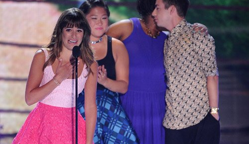 Lea Michele en los premios Teen Choice Awards 2013
