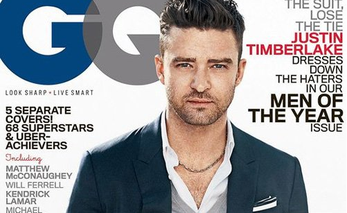 Justin Timberlake para GQ