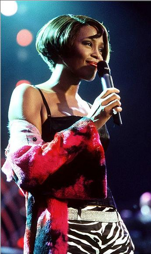 Whitney Houston in Germany 1999