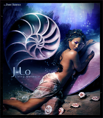 Jennifer Lopez - Living Mermaid (Dedicated To :Britney'sHotline)