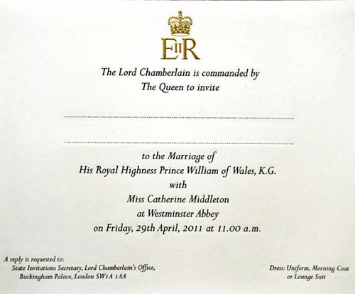 Royal Wedding Invitation