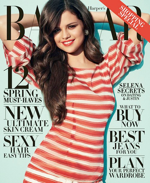 Selena Gomez es la portada de Bazaar Harper's