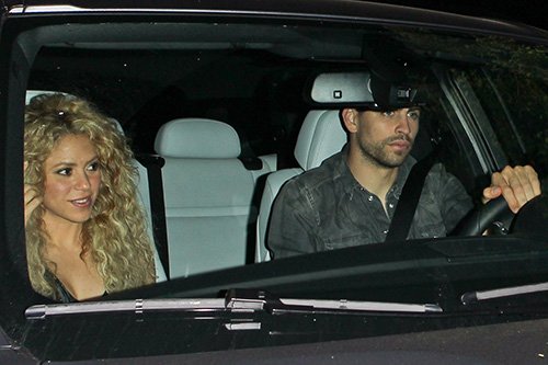 Shakira y Piqué salen a cenar